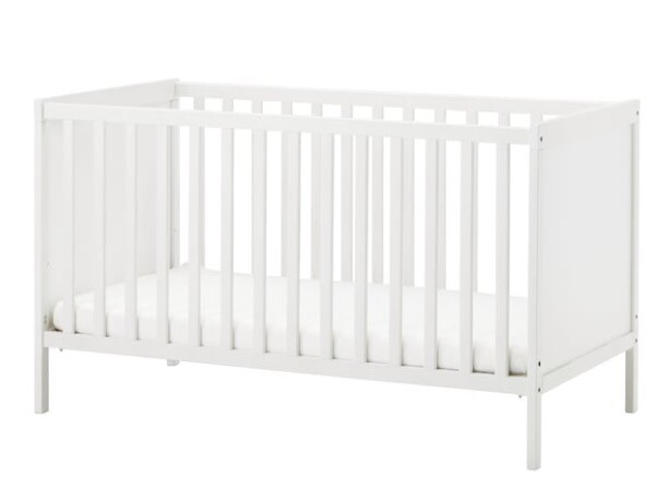 ikea white cot